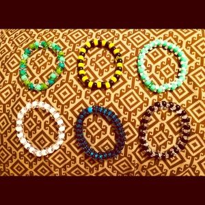 Handmade beaded bracelets 💕